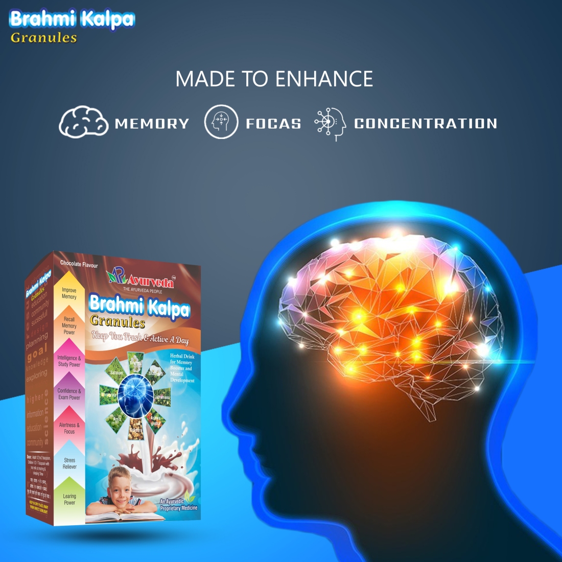 Brahmi Kalpa Granules- Ayurvedic Health Care
